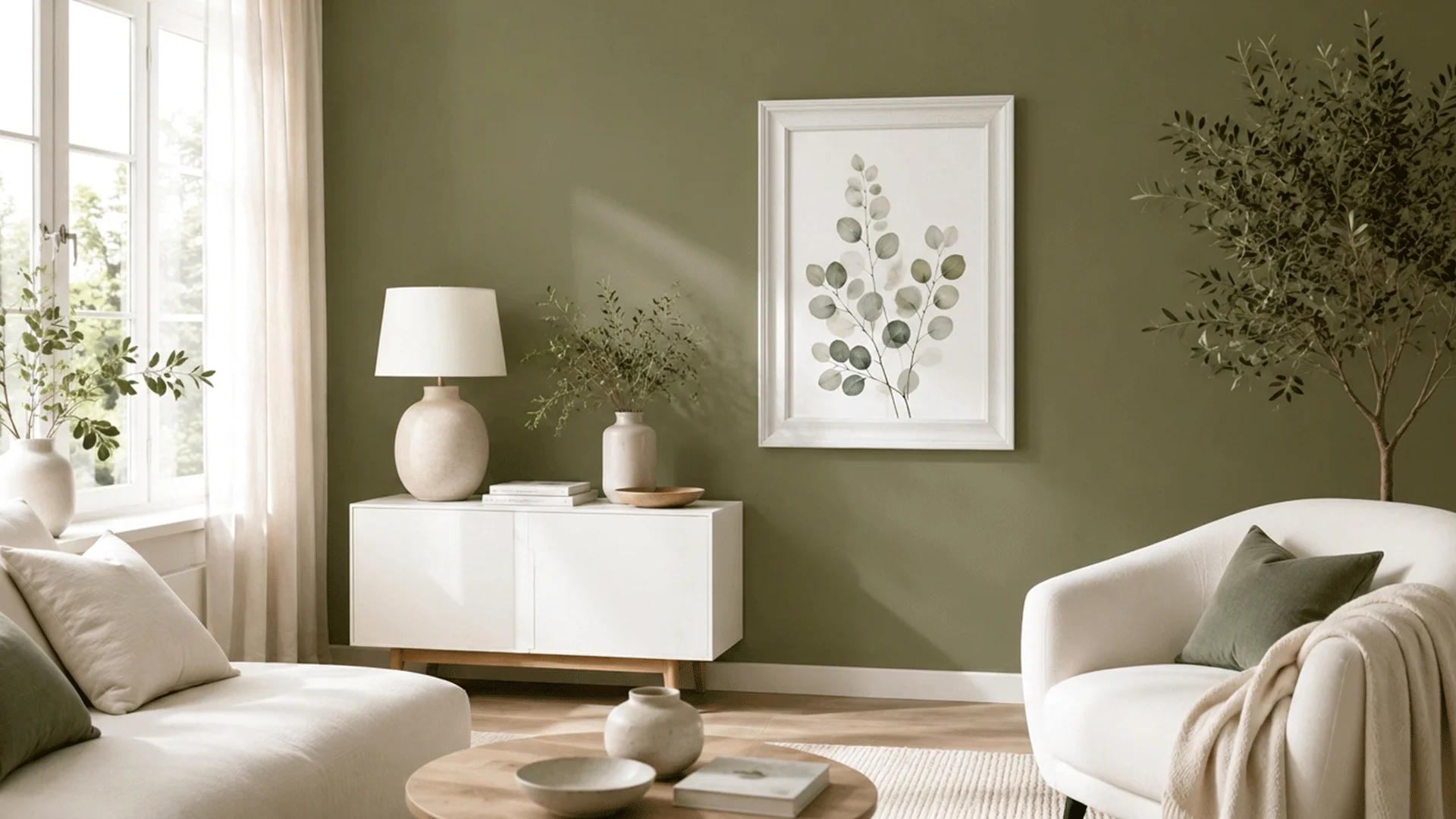 Marco Isabella en blanco ante una pared verde oliva