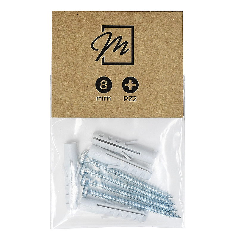 Accesorios Kit de montaje (4x tornillos 4,5 x 60 mm + 4 tacos ⌀ 8 mm)