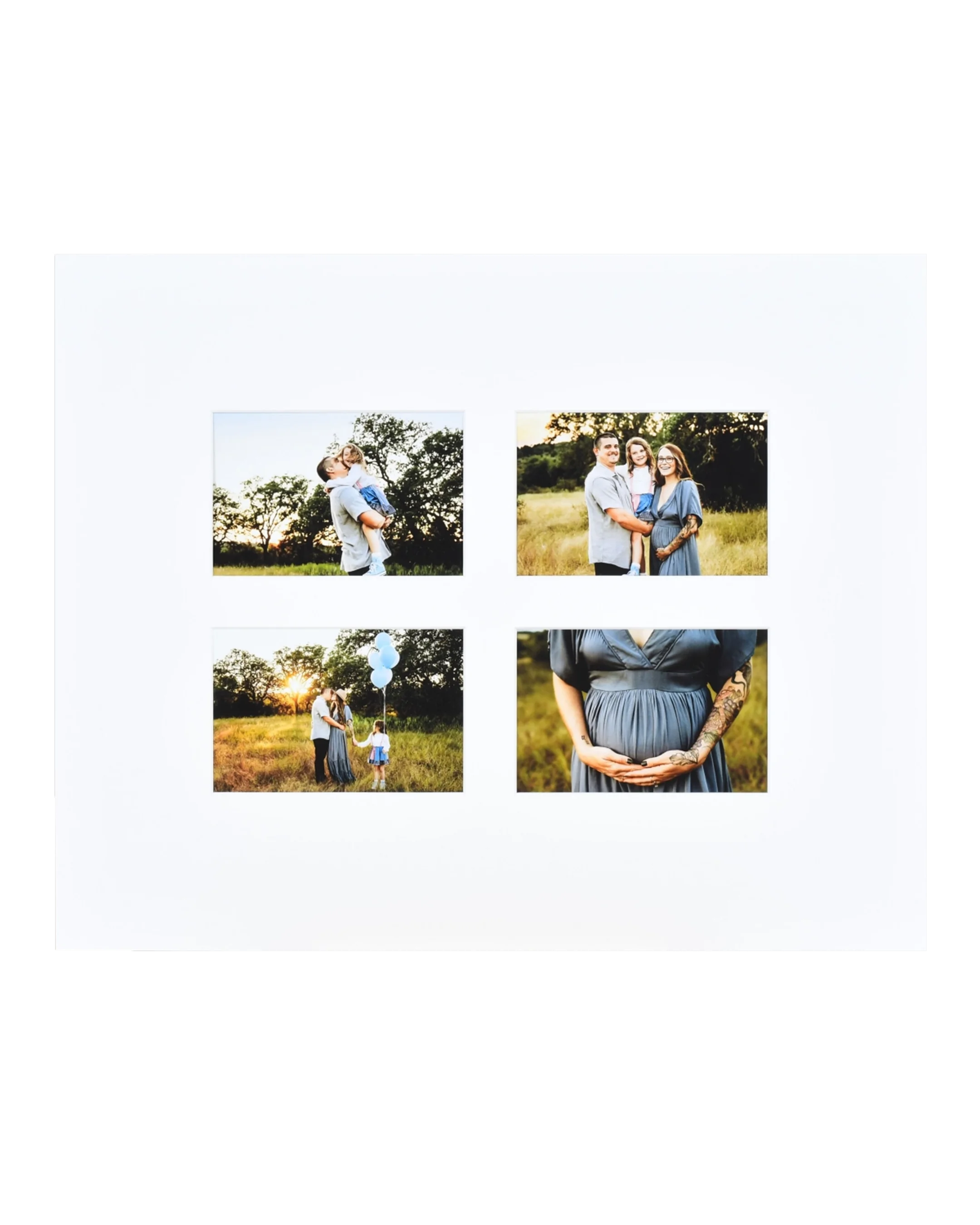 Paspartú multifoto Élodie 40x50 cm – vista frontal