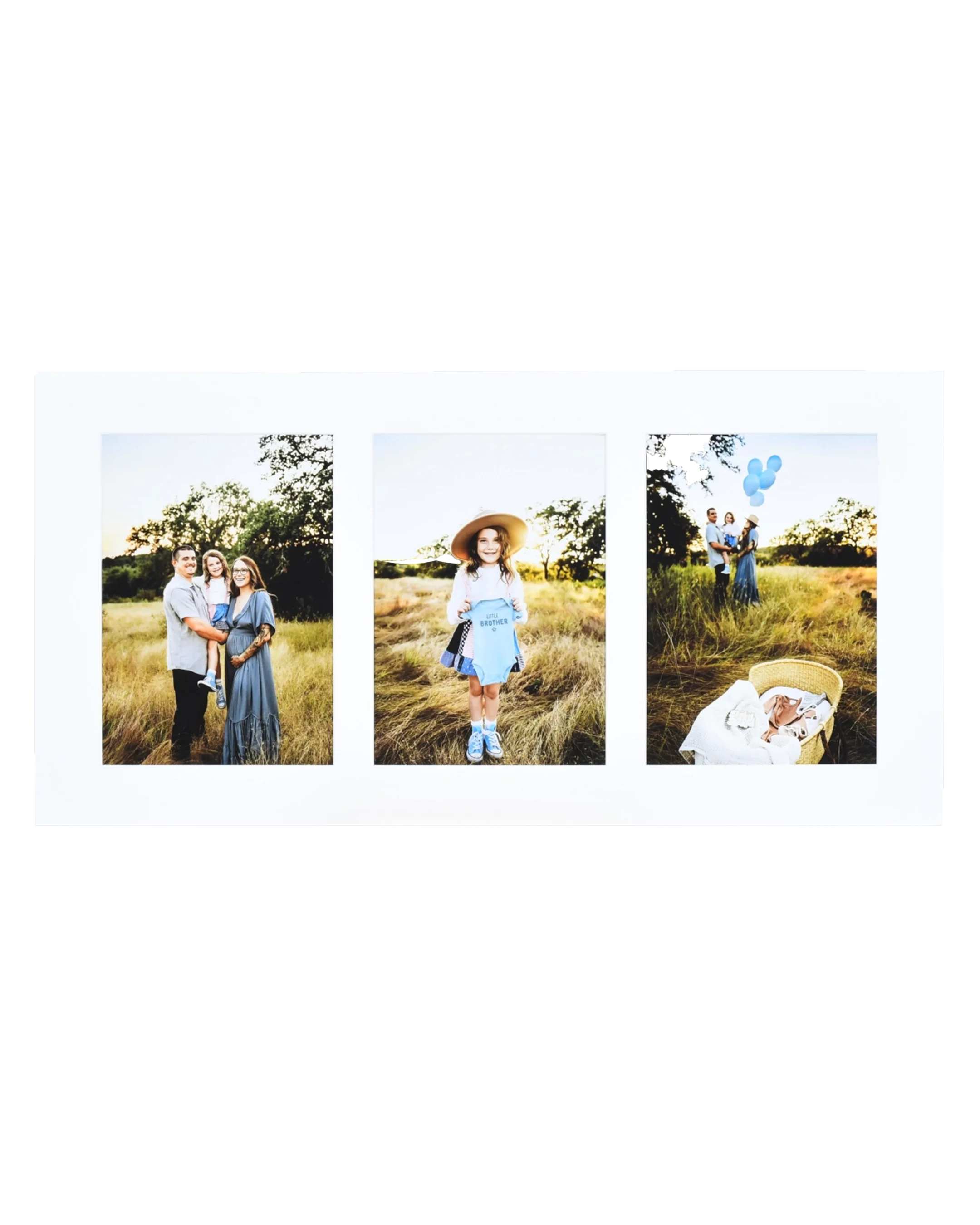 Paspartú multifoto Coco 40x80 cm – vista frontal
