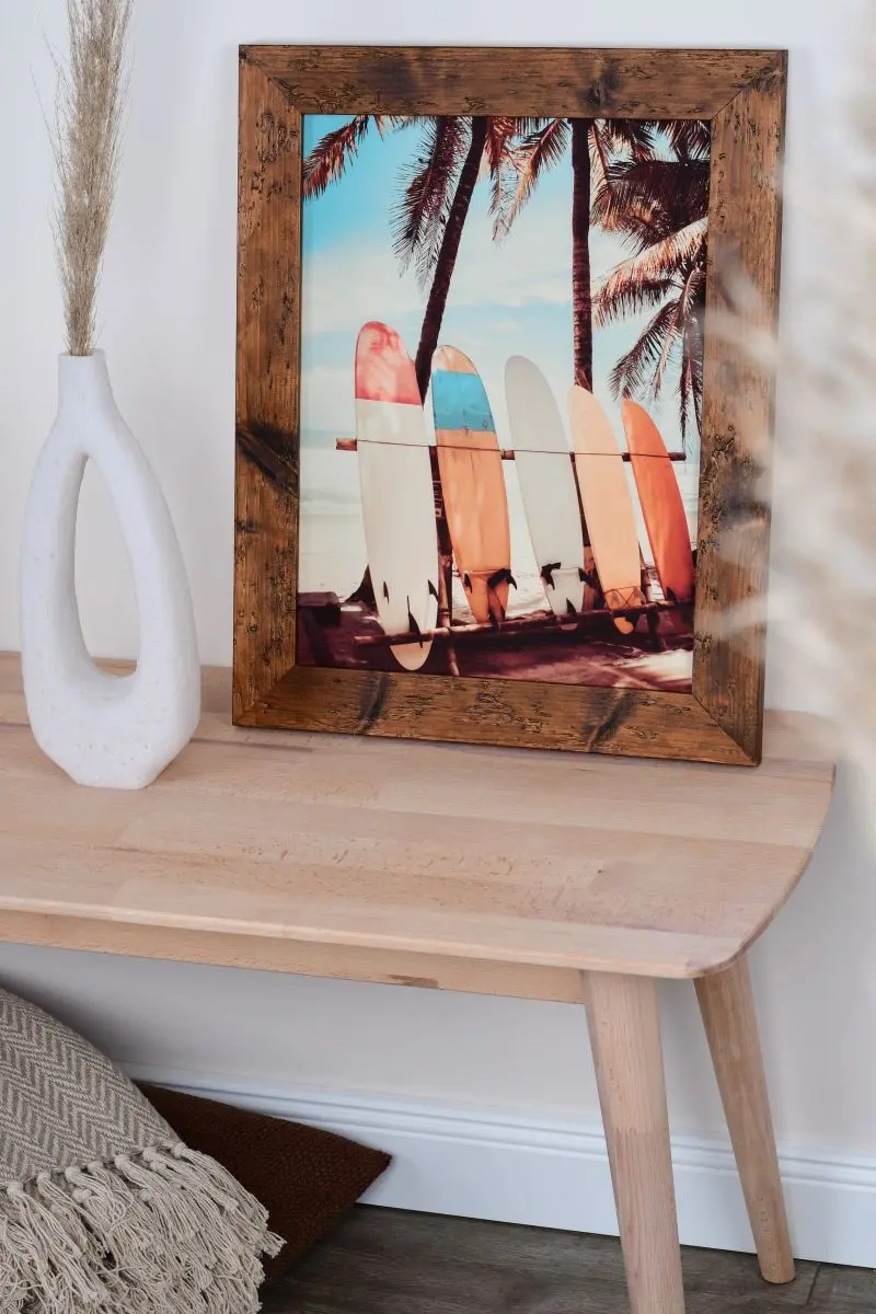 Marco vintage de madera Hannah