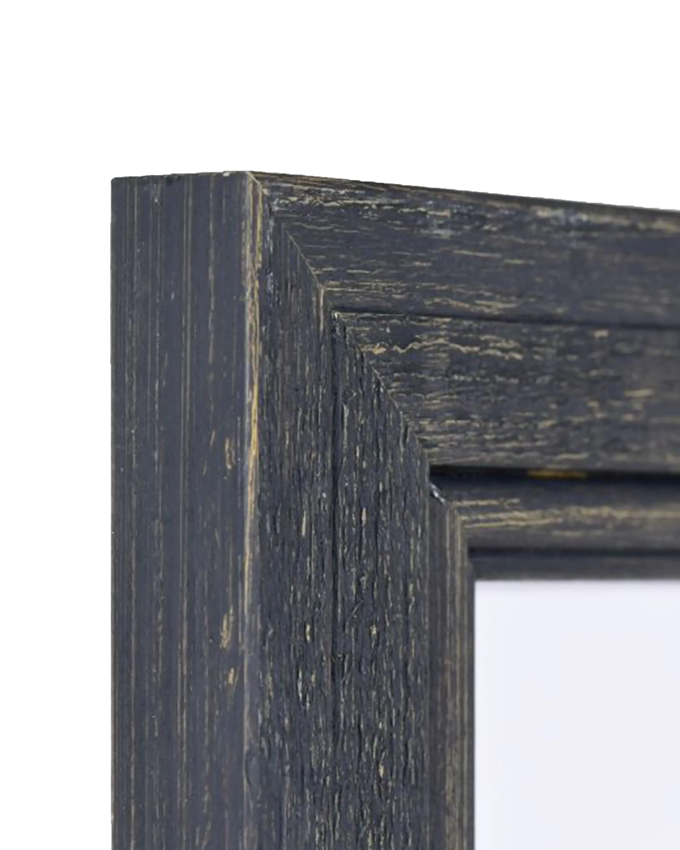 Marco vintage de madera Insa negro – vista de detalle