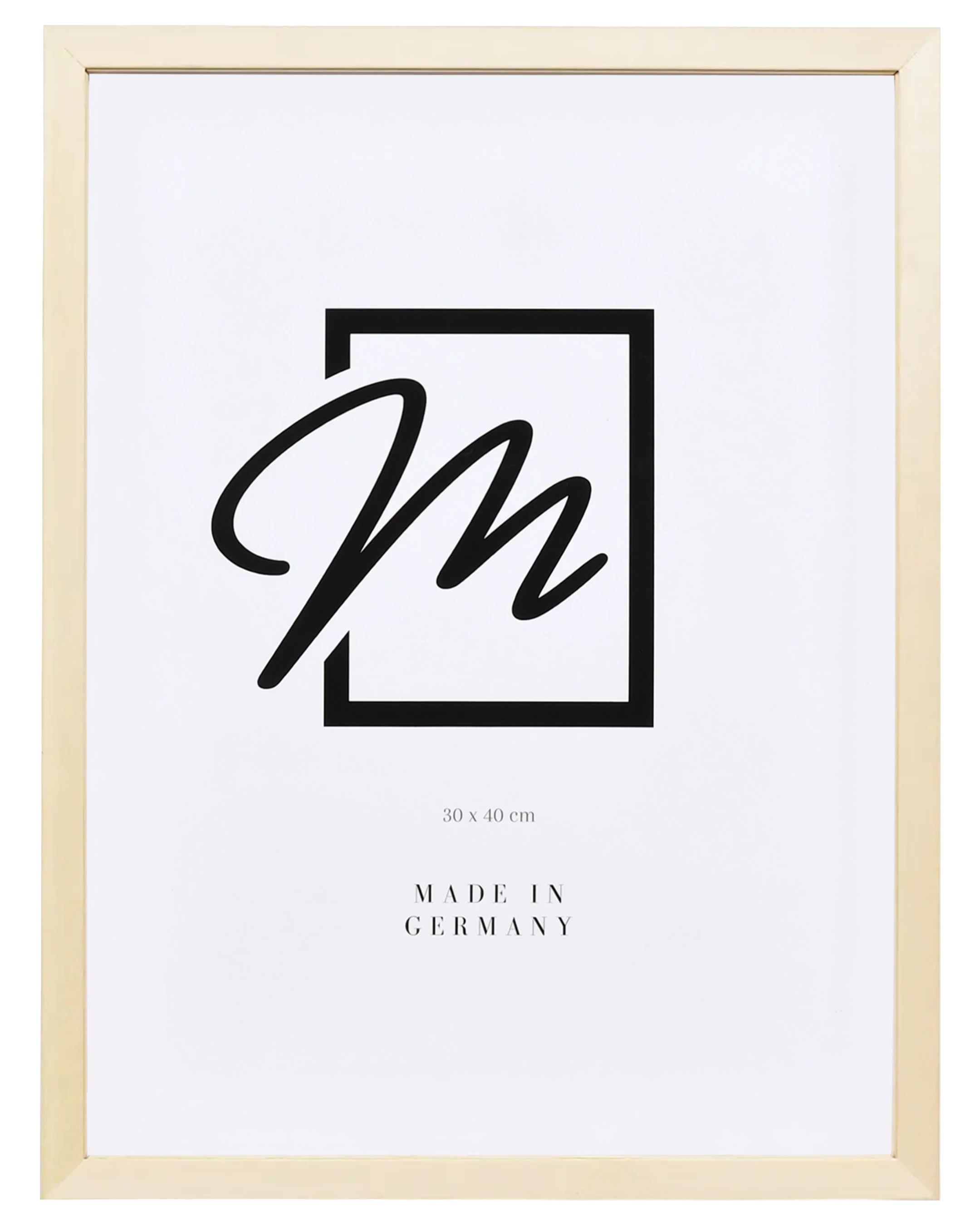 Marco de madera Lea con distanciador