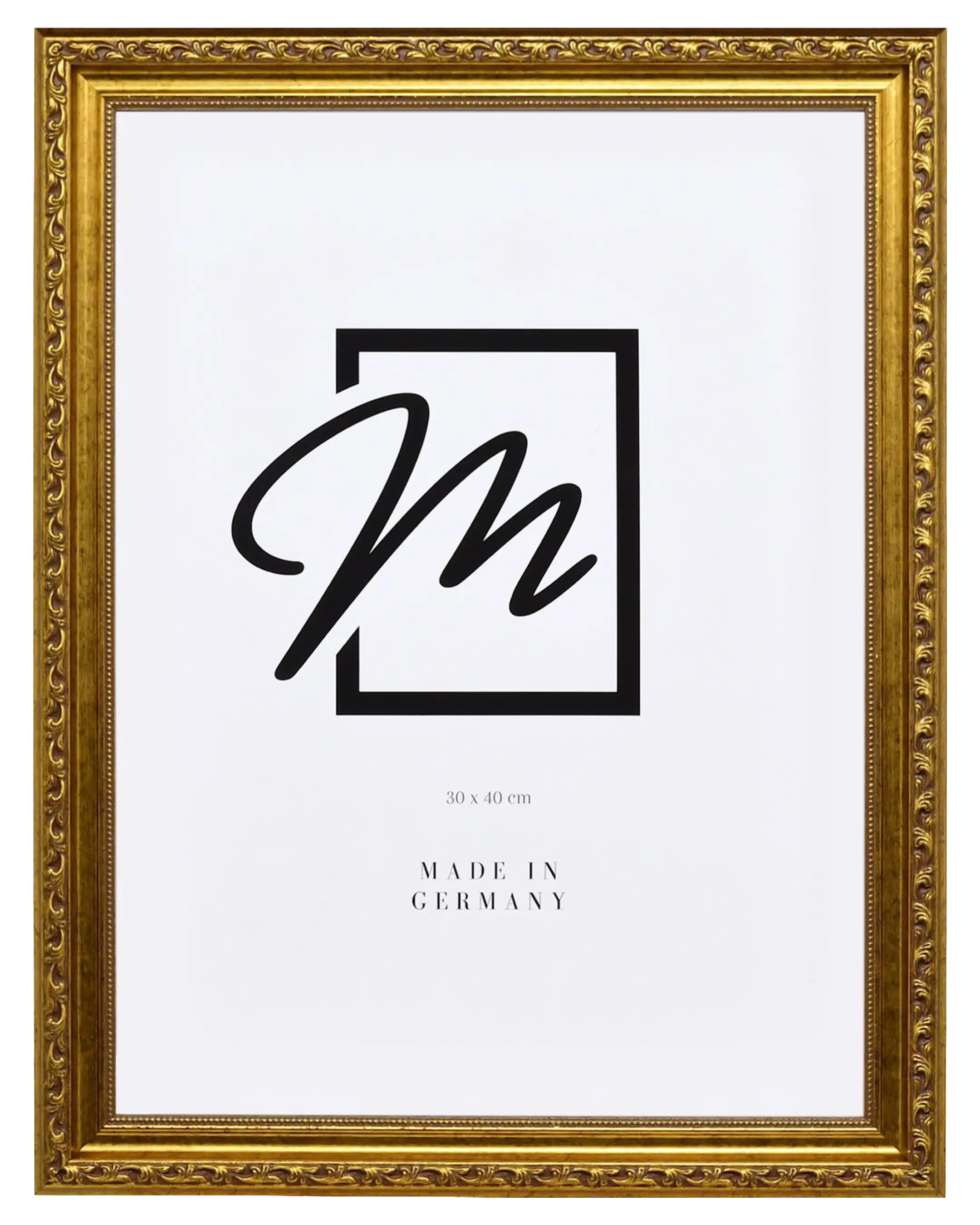 Marco vintage de madera Lysann