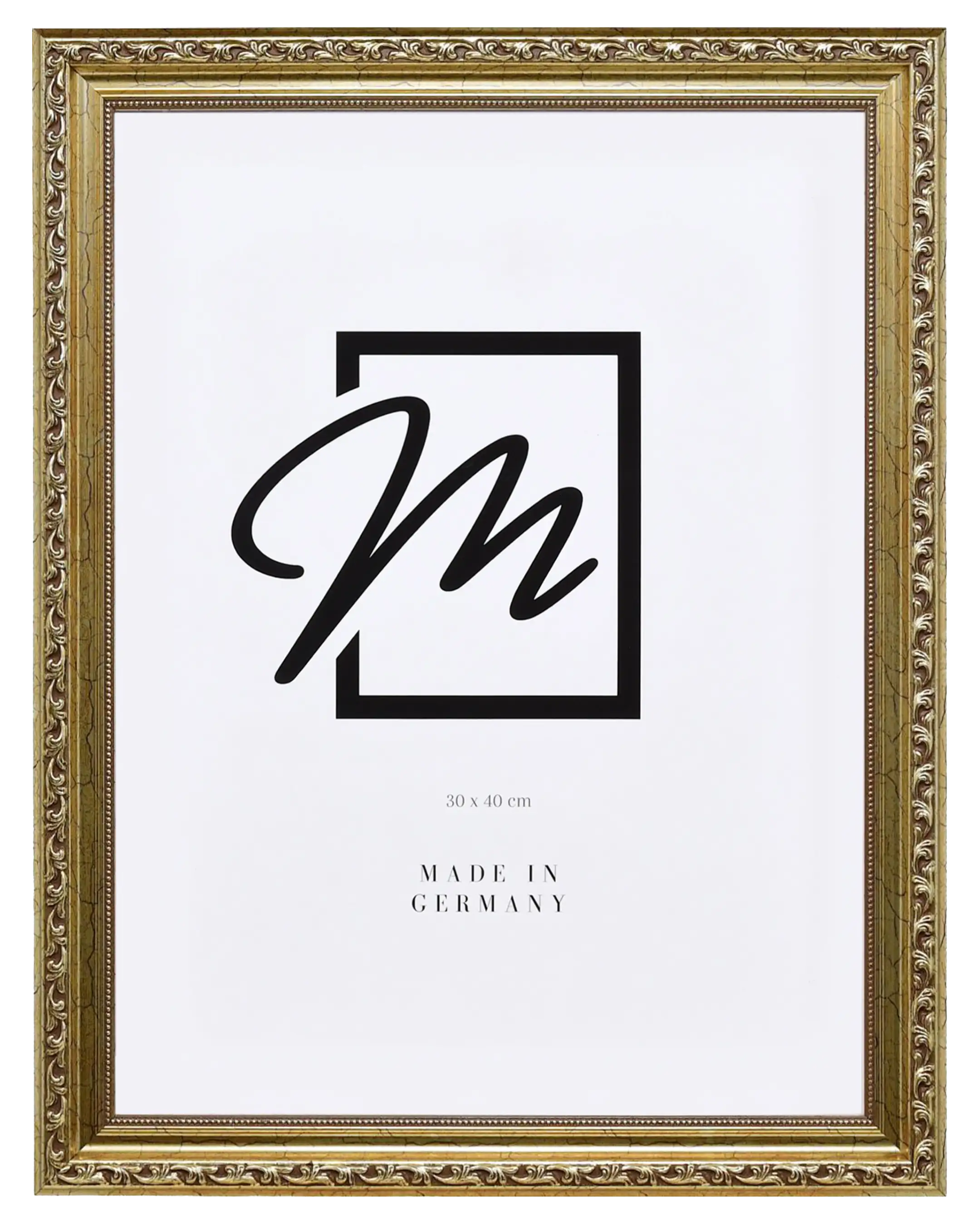 Marco vintage de madera Lysann