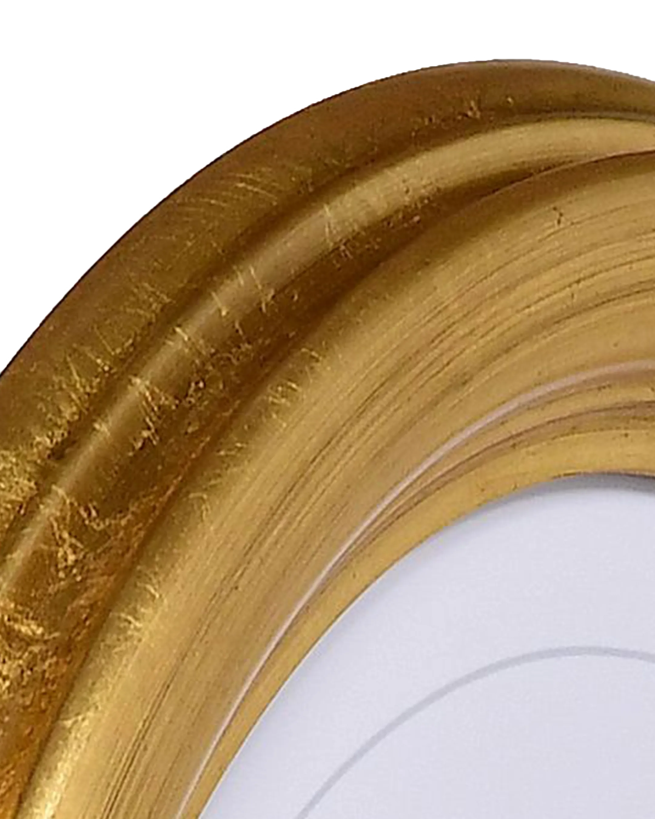 Marco ovalado Heidi Oro – vista de detalle