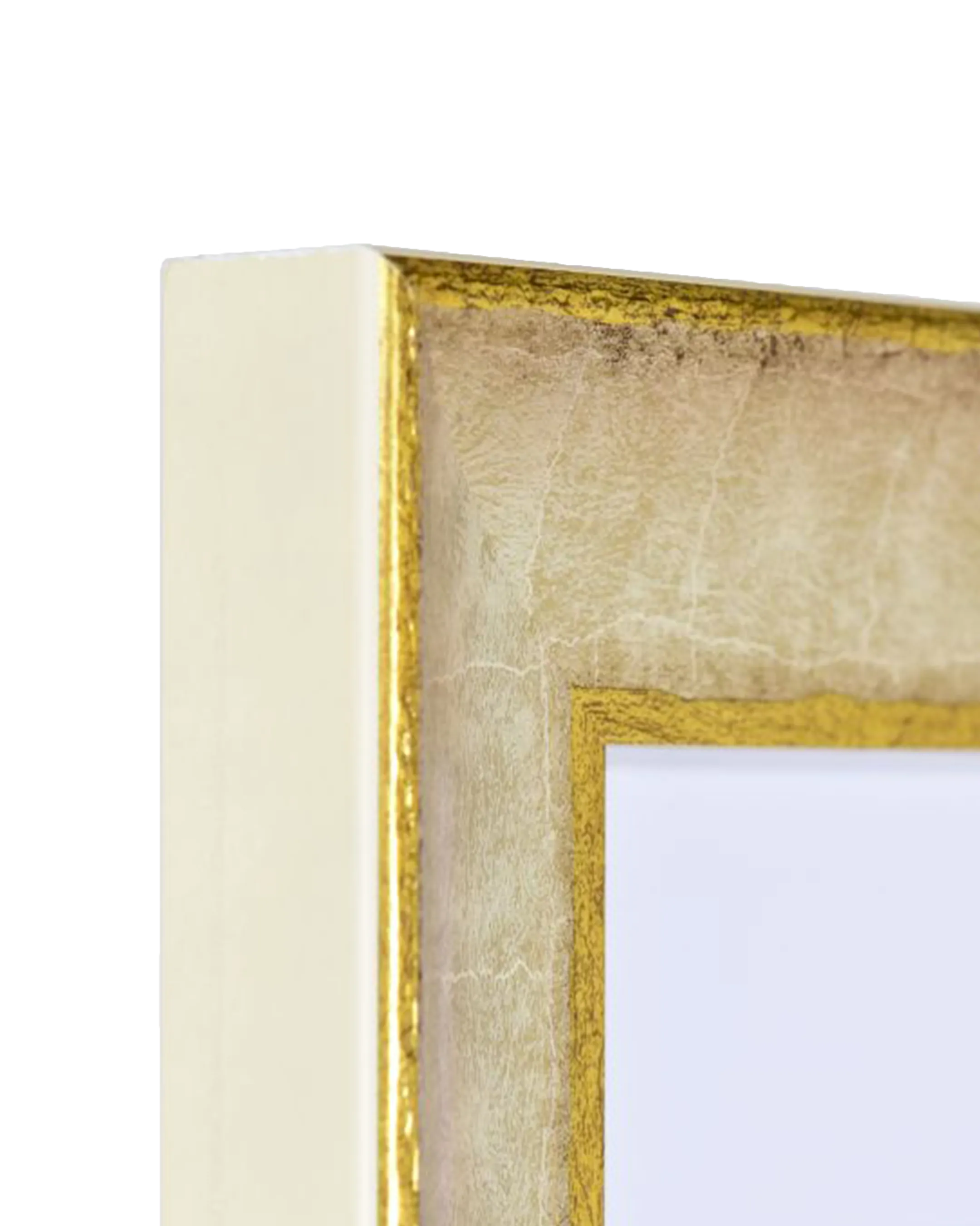 Marco de madera Aurelia miel – vista de detalle