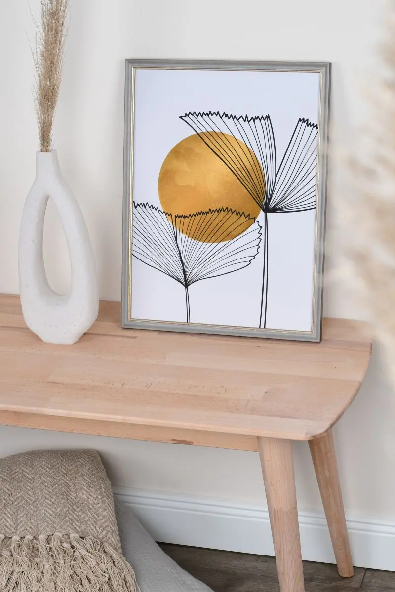 Marco vintage de madera Alma