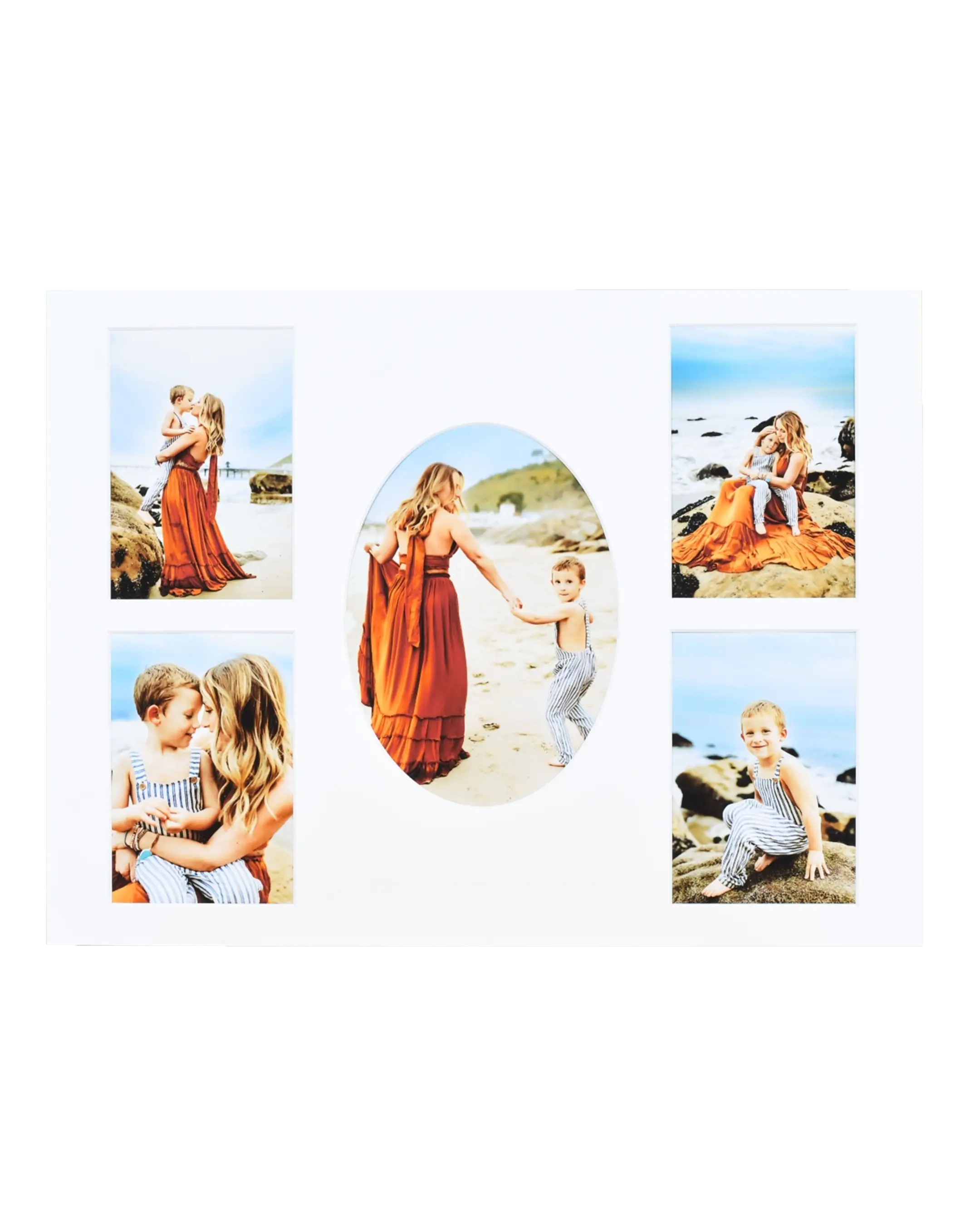 Paspartú de collage Vivienne 30x40 cm – vista frontal