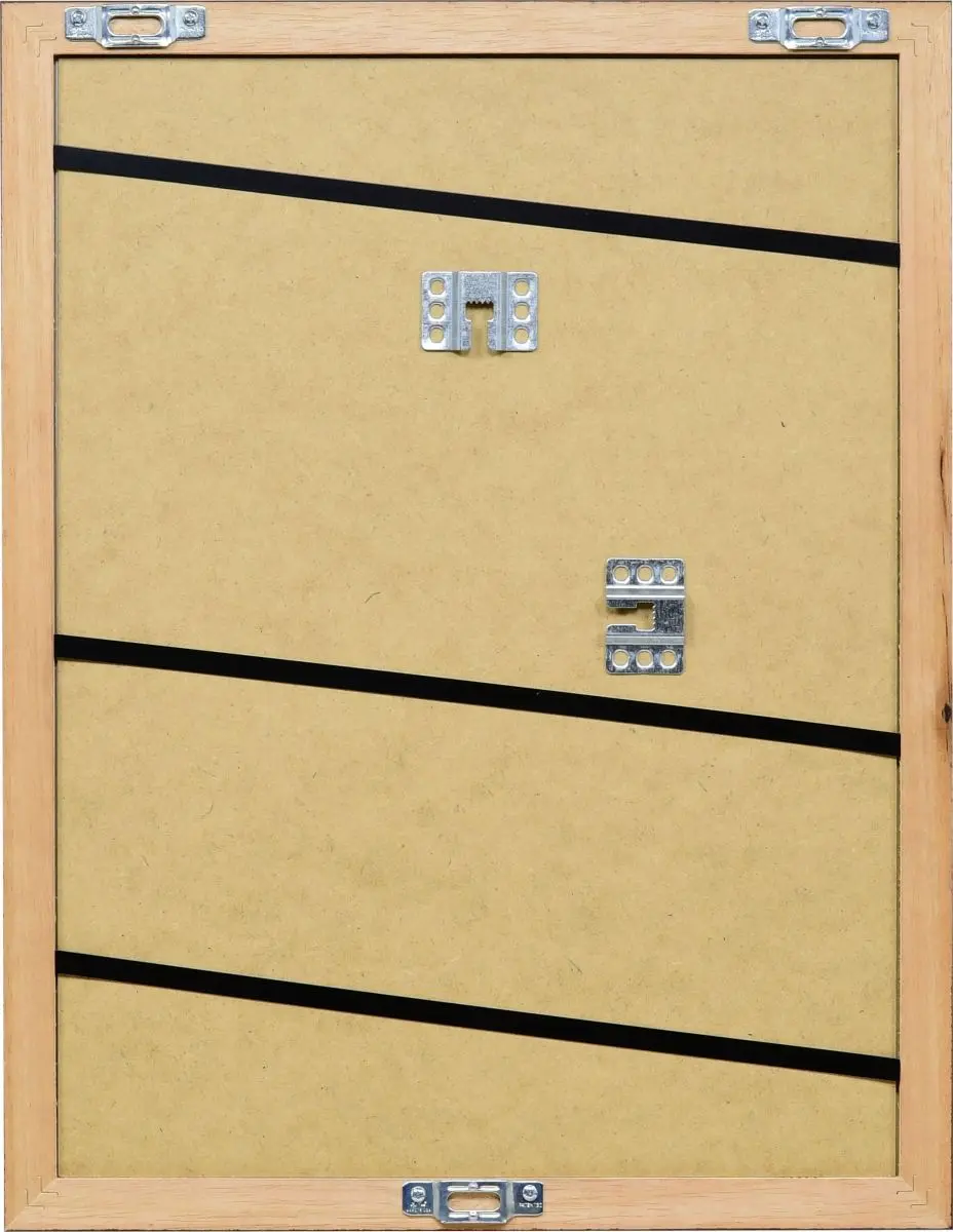 Recambios para madera, sistema antirrobo (vista trasera)