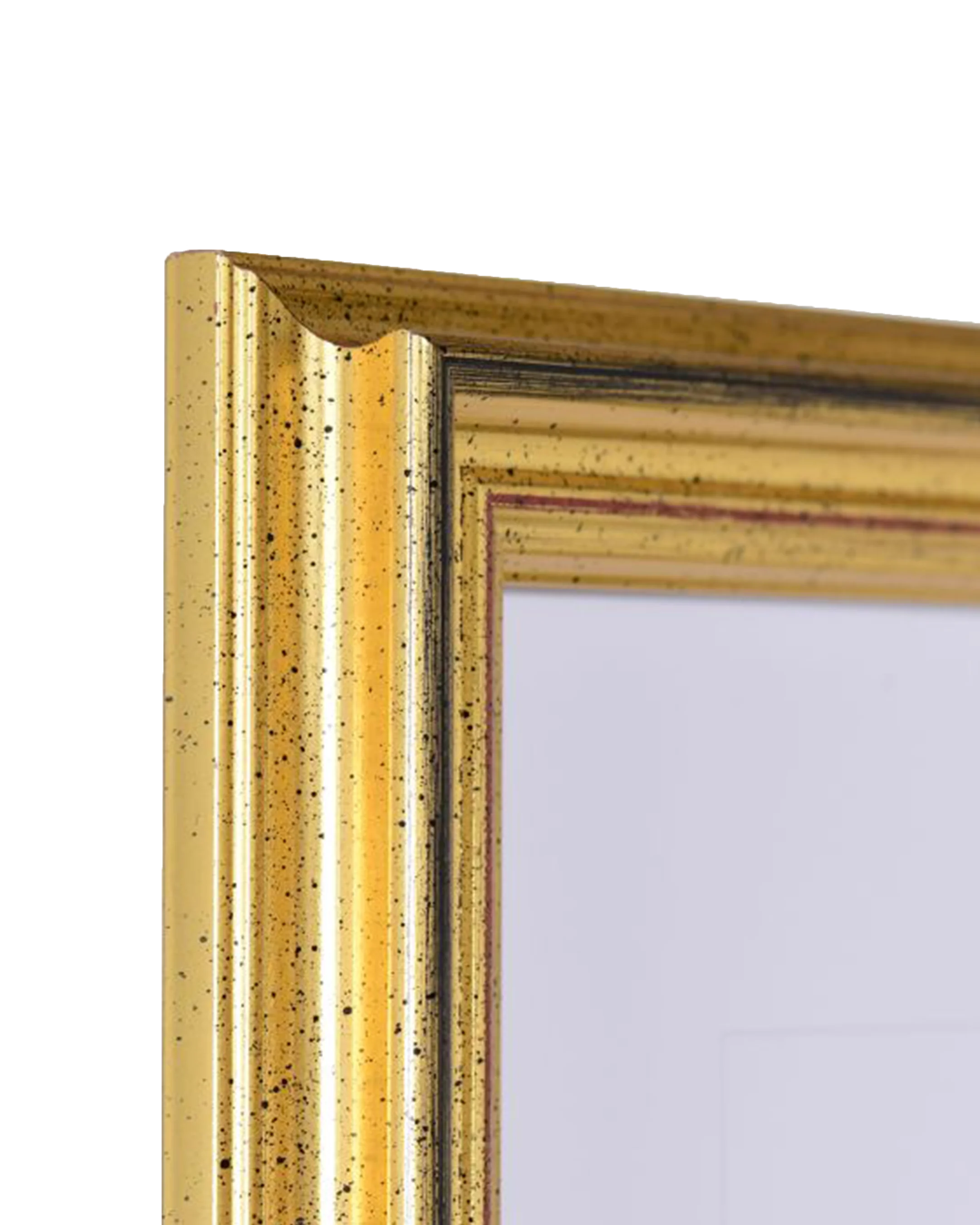 Marco de madera Sina oro – vista de detalle