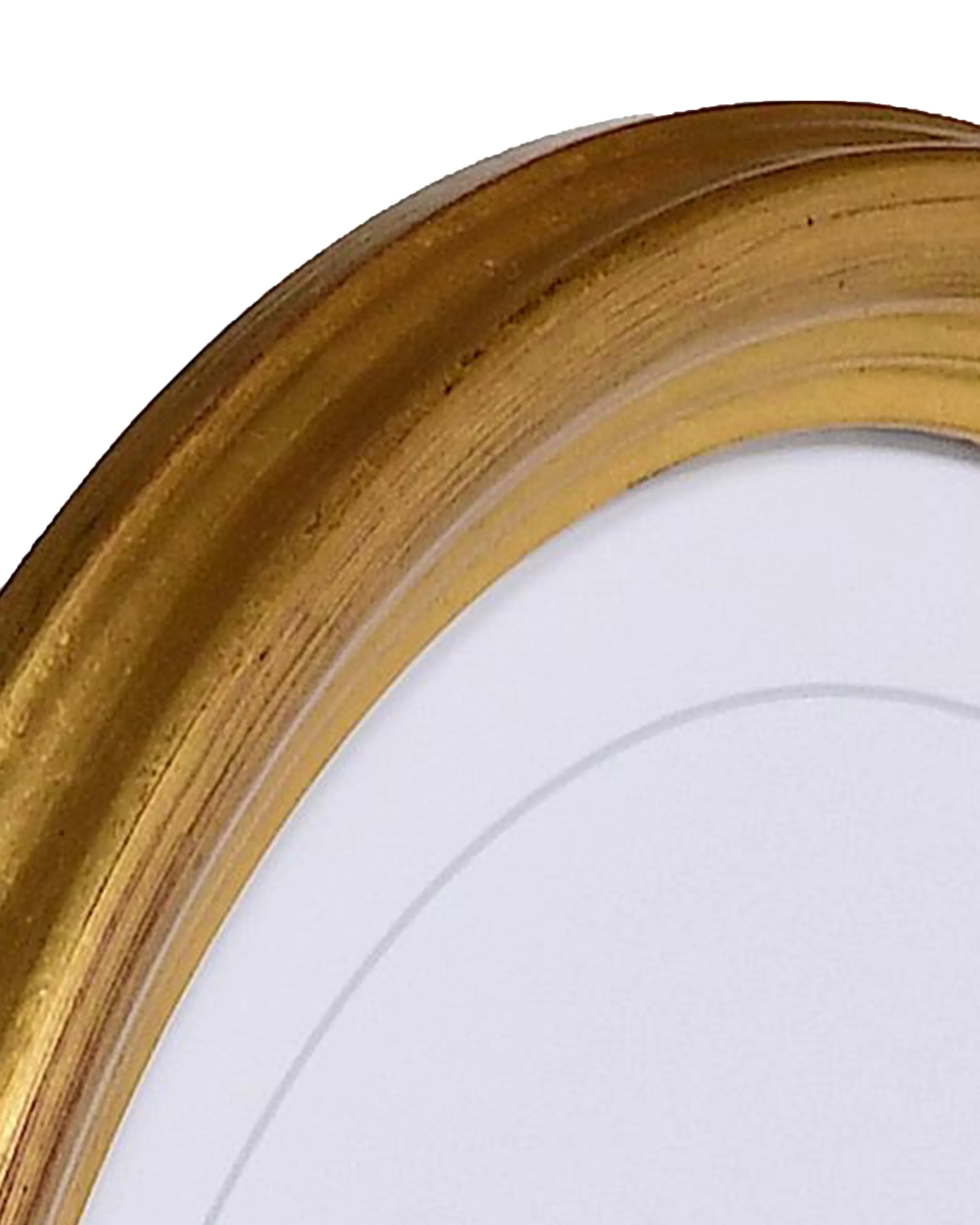 Marco oval Wilma Oro – vista de detalle